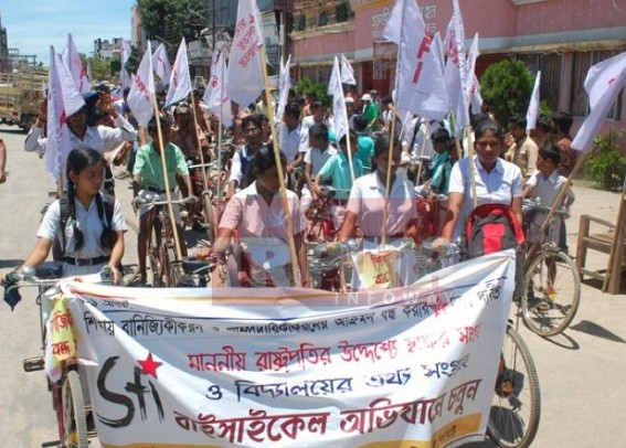 CPI-M using students as ‘tools’ for Central funds CPI-M using students as ‘tools’ for Central funds
